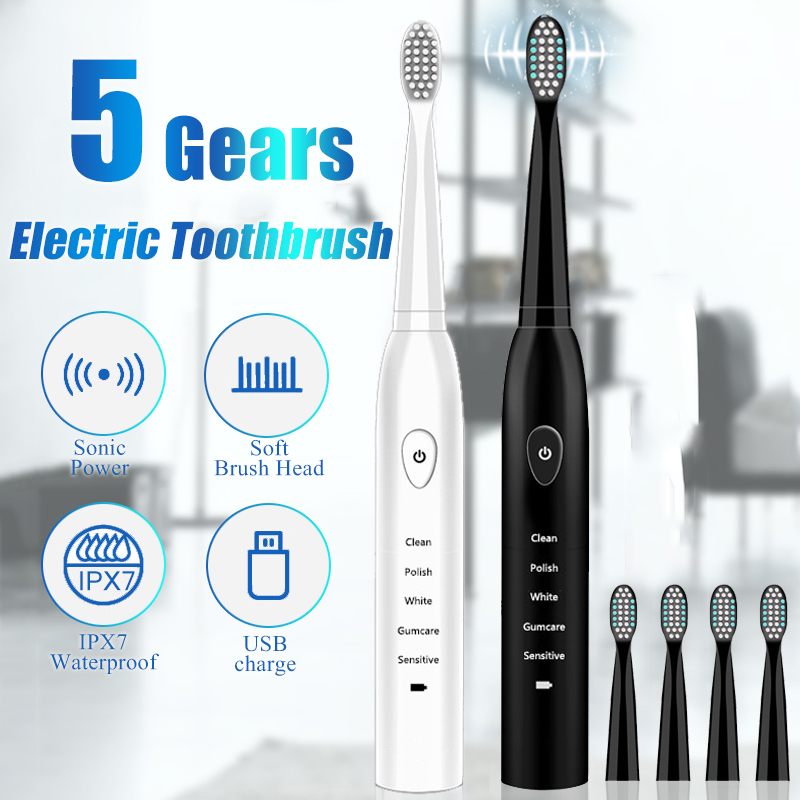 Rechargeable Waterproofing Electric Toothbrush